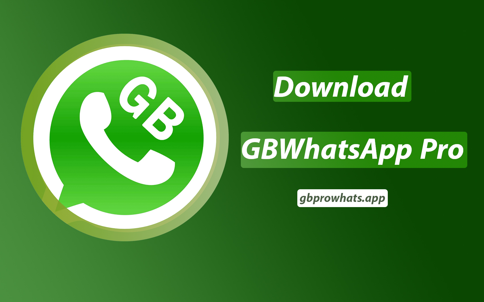 Download GBWhatsApp Pro